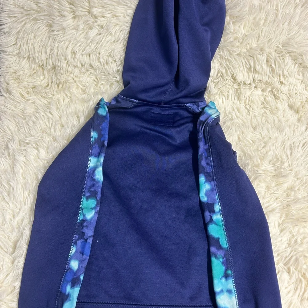OshKosh B'gosh Navy and Teal Kids Hoodie